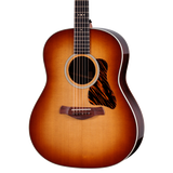Front of Taylor Gold Label 714e Sunburst Firestripe Pickguard.