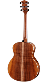 Back of Taylor Gold Label 814e Natural Koa.