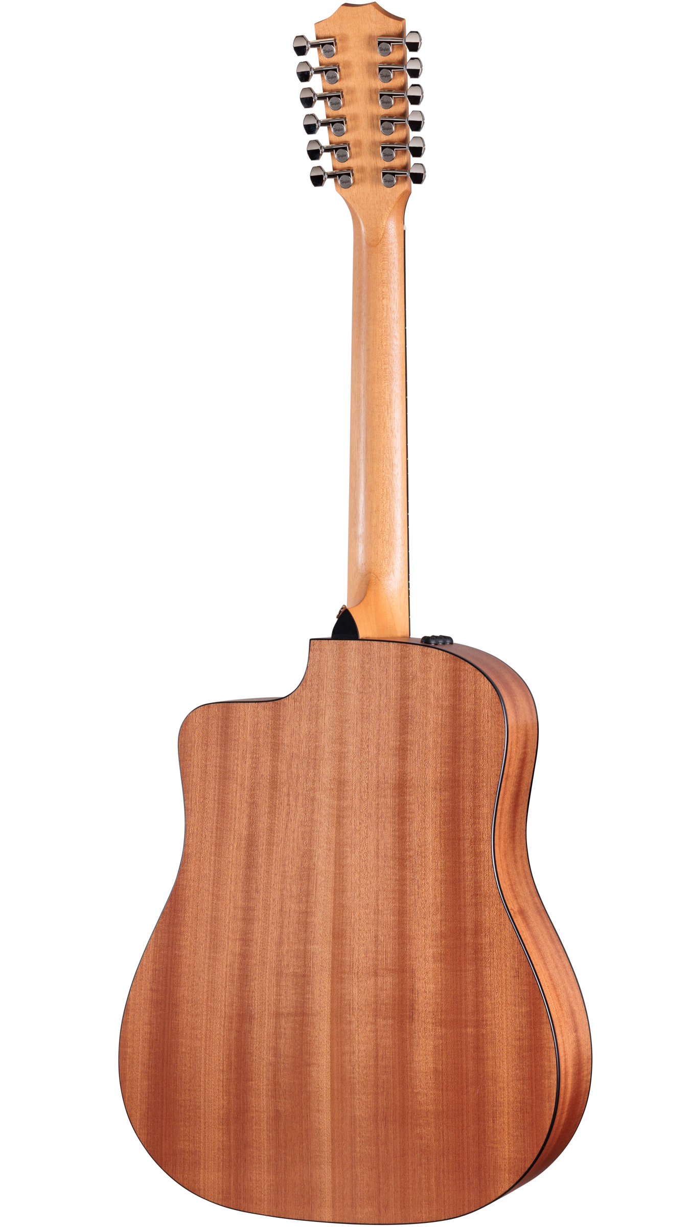 Back of Taylor Somos 150ce Doce Doble 12-string.