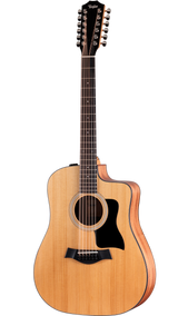 Full frontal of Taylor Somos 150ce Doce Doble 12-string.