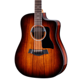 Front of Taylor Somos 260ce-K DLX Bajo Quinto 10-string, Koa.