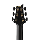 Back of headstock of PRS Tekton Floyd Neon Green