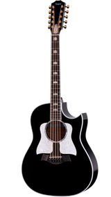 Full frontal of Taylor 657ce Bajo Quinto Maple/Sitka.