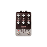 Top down of Universal Audio Ruby '63 Top Boost Amplifier.
