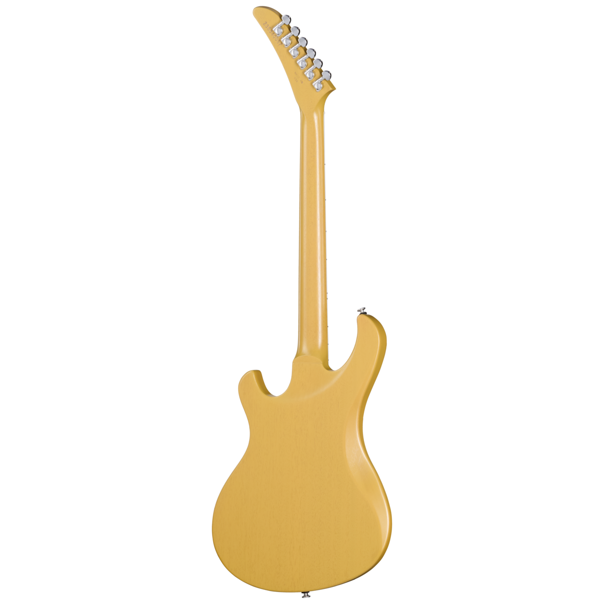 Back of Gibson Victory TV Yellow Satin.