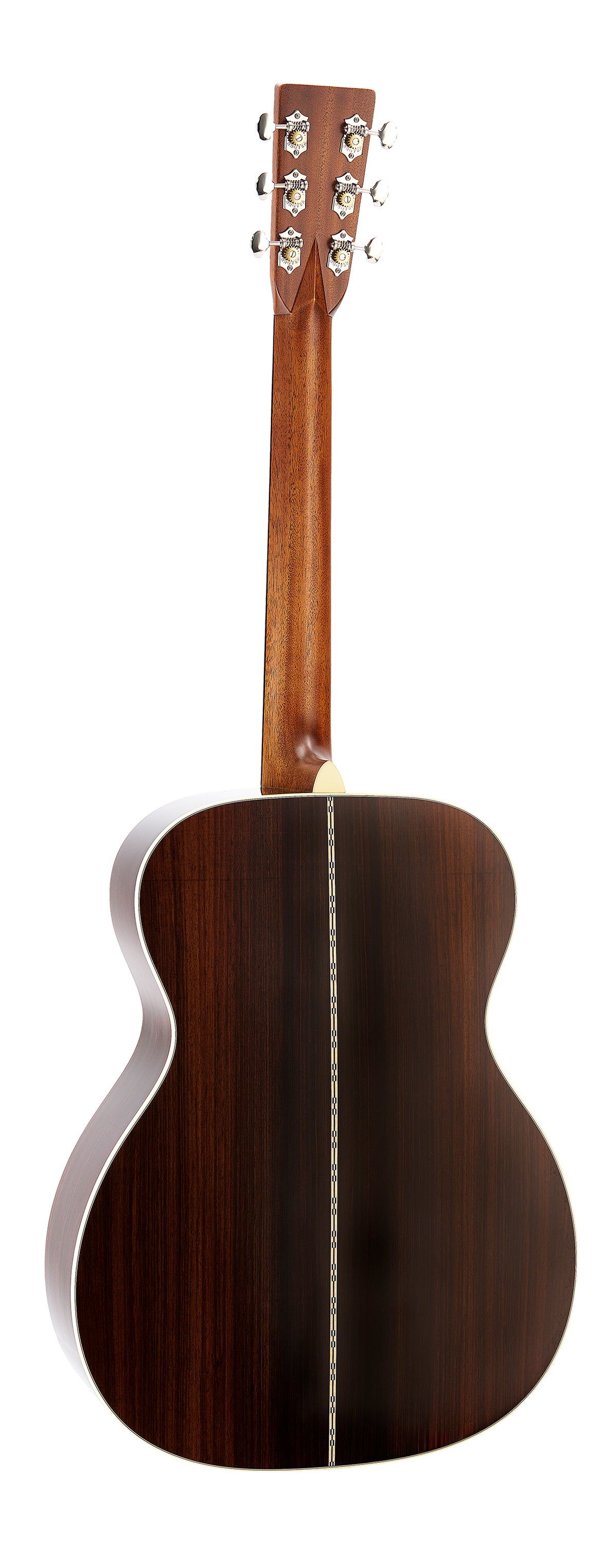 Back of Martin 000-28 1935 Sunburst.
