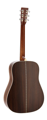 Back of Martin D-28 Satin 1935 Burst.