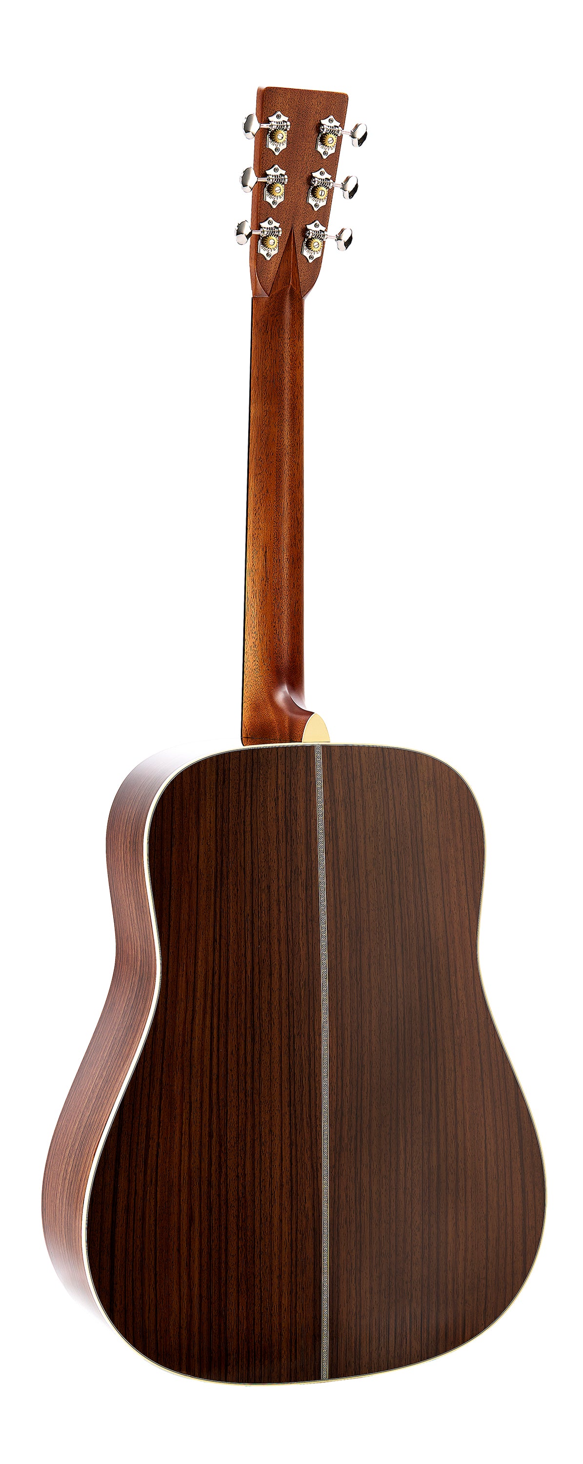 Back of Martin HD-28 1935 Sunburst.
