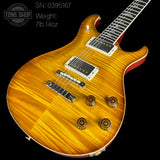 Front angle of PRS Paul Reed Smith McCarty 594 McCarty Sunburst 10 Top Birds.