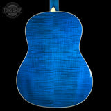 Back of Taylor 2025 Namm Custom #41 Grand Pacific Aquamarine Koi Motif.