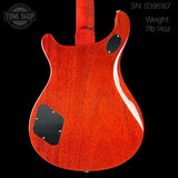 Back of PRS Paul Reed Smith McCarty 594 McCarty Sunburst 10 Top Birds.