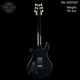 Full back of PRS Special Semi-Hollow 10 Top Cobalt Smokeburst.