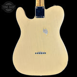Back of Fender Custom Shop 1951 Nocaster Relic Nocaster Blonde.
