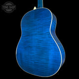 Back angle of Taylor 2025 Namm Custom #41 Grand Pacific Aquamarine Koi Motif.