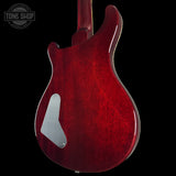 Back angle of PRS Paul Reed Smith Charcoal Phoenix Limited Edition.