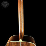 Back of neck of Martin Custom Shop Dread 41 Style Adirondack/Sinker Mahogany.