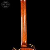 Back of neck of Gibson Custom Shop 1959 Les Paul Standard Reissue Murphy Lab Heavy Aged Golden Poppy Burst.