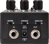 Inputs and outputs on top of Fender The Bends Compressor V2 against a white background