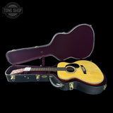 Martin Custom Shop OM 14-Fret Wild Grain East Indian Rosewood in case.