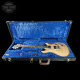 PRS Wood Library Custom 24 Quilt 10 Top Natural in case.