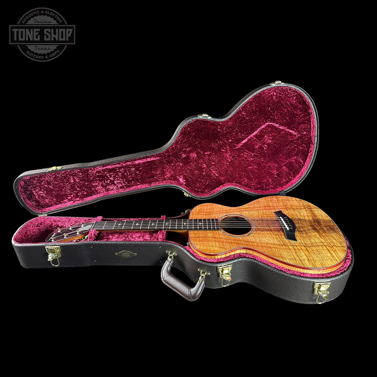 Taylor 2025 Namm Custom #40 Grand Concert AA Koa in case.