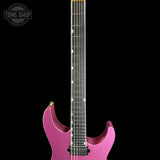 Fretboard of ESP USA M-II NTB Floyd Rose Gold Hardware Disco Pink Sparkle SD2.