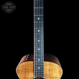 Fretboard of Taylor 2025 Namm Custom #40 Grand Concert AA Koa.