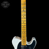 Fretboard of Fender Custom Shop 1951 Nocaster Relic White Blonde.