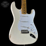 Front angle of Fender Custom Shop Limited Edition Fat '54 Strat Relic.