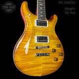 Front angle of PRS Paul Reed Smith McCarty 594 McCarty Sunburst 10 Top Birds.