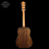 Full back of Taylor Custom TSG Anniversary Dread Adirondack / Indian Rosewood 1207215001.