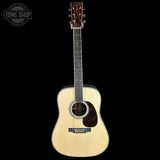 Full front of Martin Custom Shop Dread 41 Style Torch Adirondack/Cocobolo.