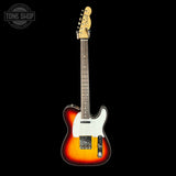 Full front of Fender Custom Shop 1960's Telecaster Custom Journeyman Relic Chocolate 3 Tone Sunburst.