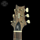 Headstock of PRS Paul Reed Smith Charcoal Phoenix Limited Edition.