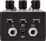 Input and output on back of Fender The Pelt Fuzz V2