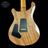 Back of PRS 40th Anniversary Custom 24-08 Semi-Hollow Limited Faded Whale Blue Natural Back.