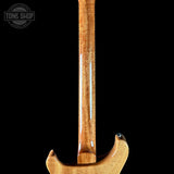 Back of neck of PRS 40th Anniversary Custom 24 Limited Edition Tiger Eye.