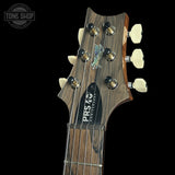 Headstock of PRS 40th Anniversary Custom 24 Limited Edition Tiger Eye.