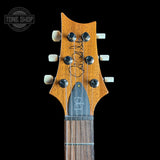 Headstock of PRS TSG Anniversary Wood Library Artist DGT Frostbite Brazilian Rosewood.