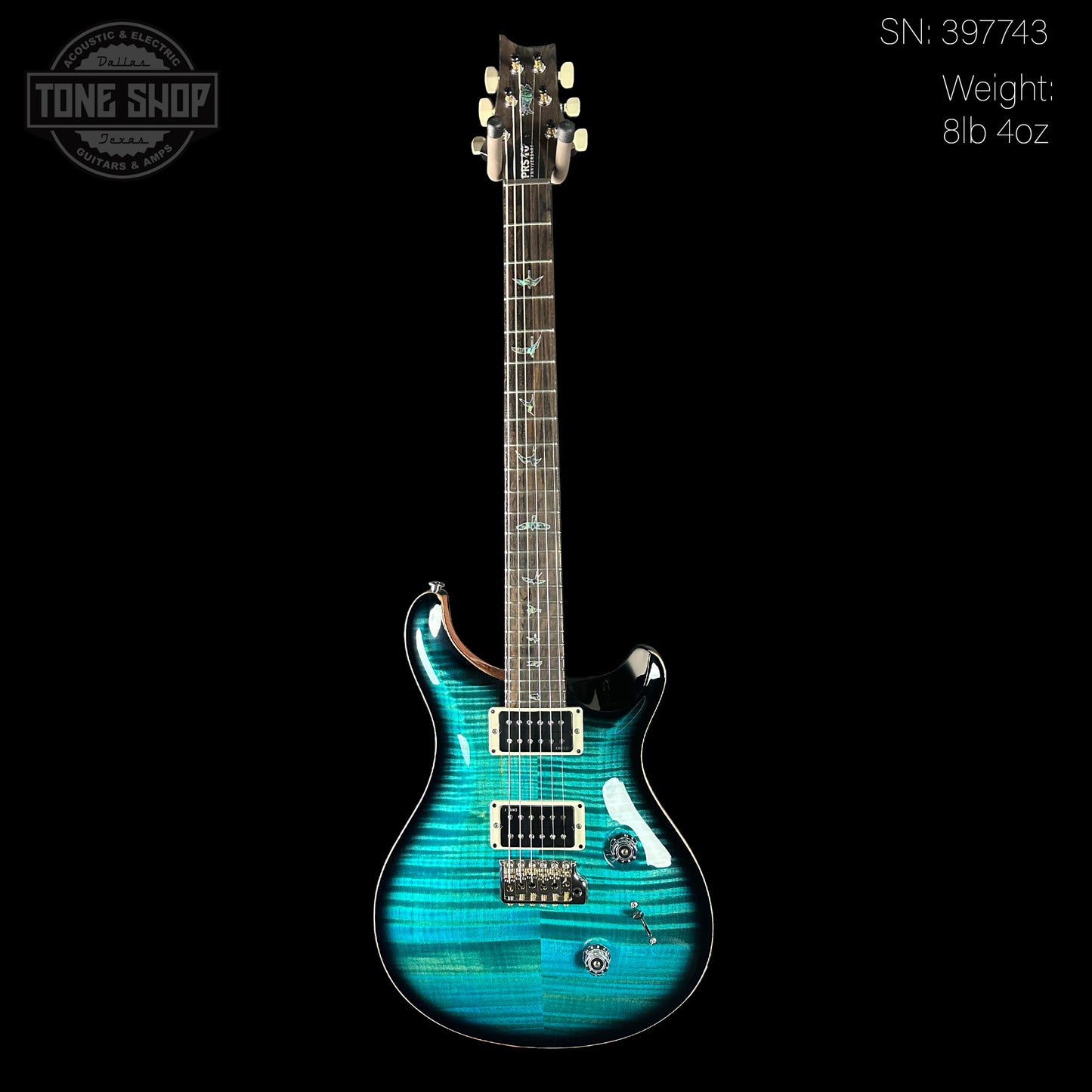 PRS 40th Anniversary Custom 24 Limited Edition Sub Zero w/case