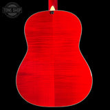 Back of Taylor 2025 Namm Custom #35 Grand Pacific Big Leaf Maple.