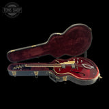 Used 1997 Guild Starfire II TRP Mahogany Trans Red w/SD Pickups in case.