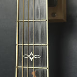 Frets and fretboard of Used 2010 Taylor 612ce Natural Maple w/ES2 Pickup.