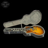 Used 2021 Eastman Guitars T486-GB Thinline Semi-hollowbody Gold Burst in case.