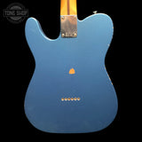 Back of Used 2021 Fender Road Worn 50s Telecaster Lake Placid Blue.