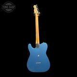 Full back of Used 2021 Fender Road Worn 50s Telecaster Lake Placid Blue.
