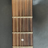 Frets and fretboard of Used 2023 Guild OM-150ce Acoustic.