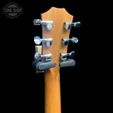 Back of headstock of Used 2023 Taylor GS Mini Sapele.
