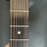 Fretboard close-up of Used 2024 Fender LTD American Professional II Stratocaster Thinline Trans SFG.