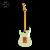 Full back of Used 2024 Fender LTD American Professional II Stratocaster Thinline Trans SFG.